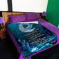 Dolphin I Love You With All My Heart Flannel Blanket For Relaxing At Home And Travel