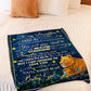 Lion Deep In Your Heart Daughter Gift Flannel Blanket For Soft Bed Couch And Home Comfort