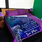 Wolf Believe In Yourself Daughter Gift Flannel Blanket For Cozy Home Lounging And Gifting