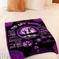 Family To Me You Are The World Mother Flannel Blanket For Soft Bed Couch And Home Comfort