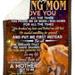 Lion I Love You With All My Heart Flannel Blanket For Soft Bed Couch And Home Comfort
