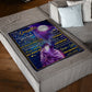 Wolf Believe In Yourself You Can Do It Flannel Blanket For Living Room And Bedroom Styling