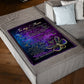 Butterfly To My Mom I Love You For All The Time Flannel Blanket For Living Room And Bedroom Styling