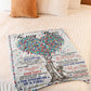 Family Endless Love Flannel Blanket For Soft Bed Couch And Home Comfort