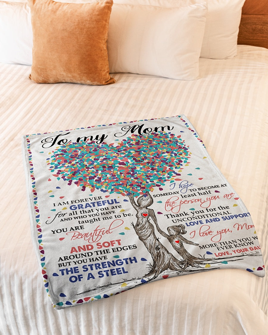 Family Endless Love Flannel Blanket For Soft Bed Couch And Home Comfort