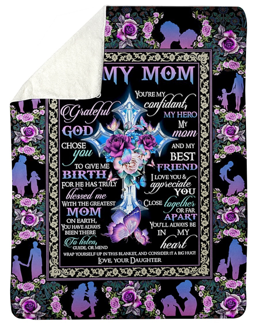 Family Love Inspiring Family Hero Message Flannel Blanket For Soft Bed Couch And Home Comfort
