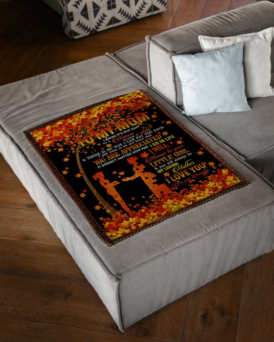 Family Endless Love Flannel Blanket For Living Room And Bedroom Styling