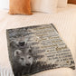 Wolf Big Hug Mom To Daughter Flannel Blanket For Soft Bed Couch And Home Comfort