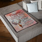 Deer Never Forget That I Love You Mom To Daughter Flannel Blanket For Living Room And Bedroom Styling