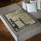 Family Love To Our Loving Mom Flannel Blanket For Living Room And Bedroom Styling