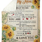 Sunflower To My Mom My Guardian Angel Flannel Blanket For Soft Bed Couch And Home Comfort