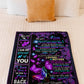 Butterfly You Are The Best Loving Mother Flannel Blanket For Relaxing At Home And Travel