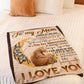 Bear My Loving Mother From Son Flannel Blanket For Soft Bed Couch And Home Comfort