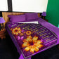 Flower My Wish For You Mom To Daughter Flannel Blanket For Bed Sofa And Reading Nook Decor