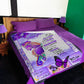 Butterfly If Fate Whispers To You Mom To Daughter Flannel Blanket For Bedroom Couch And Daily Comfort
