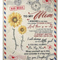Loving Mom Family Gift Flannel Blanket For Bed Sofa And Reading Nook Decor