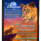 Lion Believing In Yourself Lovely Flannel Blanket For Cozy Home Lounging And Gifting