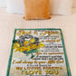 Dinosaur Lover Dad And Mom Dinosaur You Are Appreciated Flannel Blanket For Relaxing At Home And Travel