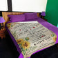 Sunflower I Love You With All My Heart Flannel Blanket For Cozy Home Lounging And Gifting