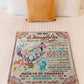 Deer Lover Believe In Yourself Mom To Daughter Flannel Blanket For Relaxing At Home And Travel