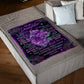 Butterfly I'm Proud Of You Daughter Gift Flannel Blanket For Living Room And Bedroom Styling
