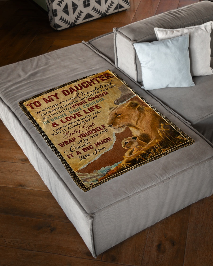 Lion Consider Big Hug Flannel Blanket For Living Room And Bedroom Styling