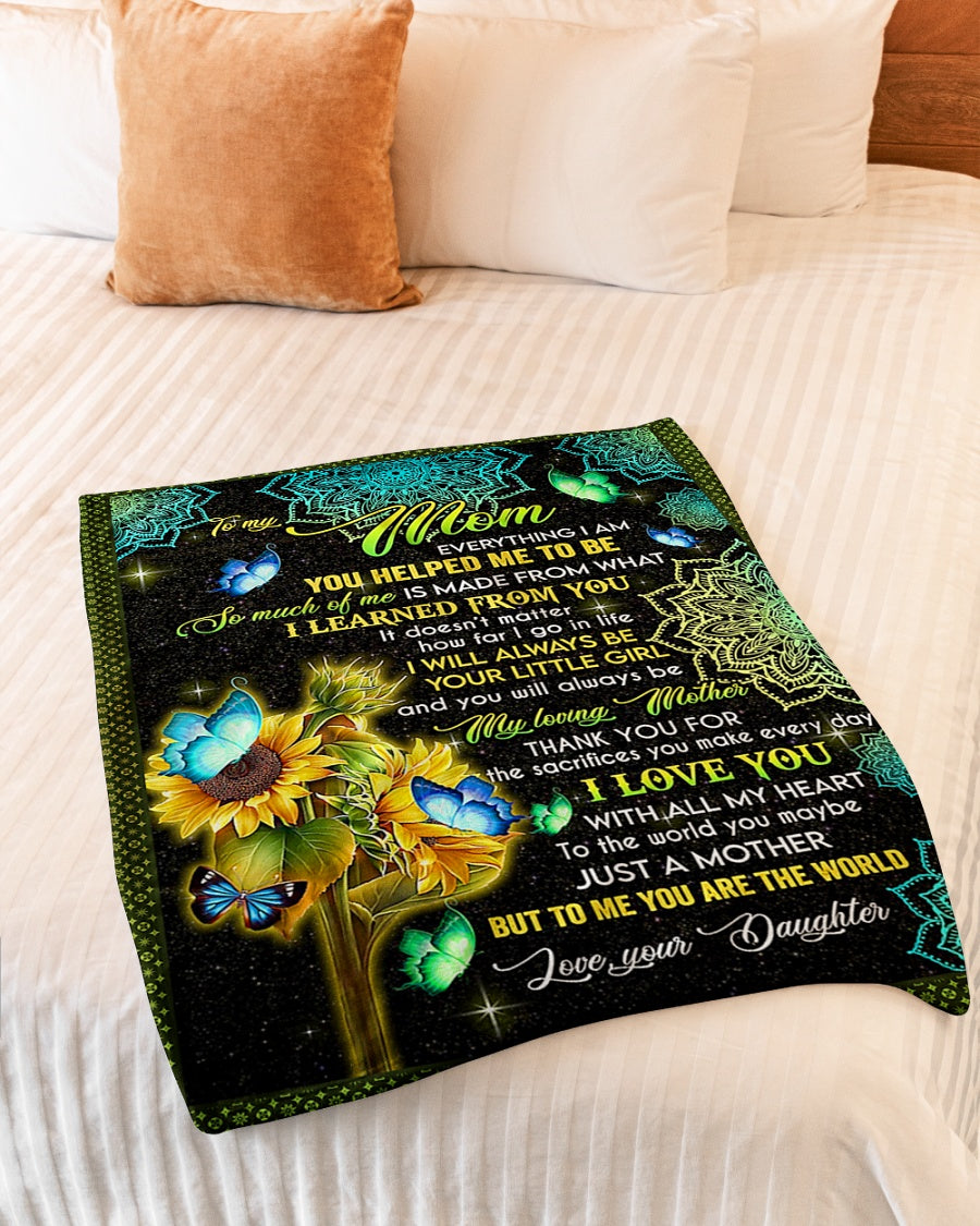 Sunflower You Are The Best Flannel Blanket For Soft Bed Couch And Home Comfort