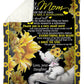 You Are My Sunflower Flannel Blanket For Soft Bed Couch And Home Comfort