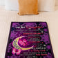 Butterfly I Am Always With You Daughter Gift Flannel Blanket For Bed Sofa And Reading Nook Decor