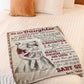 Family I'll Always Be With You Flannel Blanket For Soft Bed Couch And Home Comfort