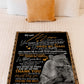 Lion I Love You With All My Heart Thank You Flannel Blanket For Relaxing At Home And Travel