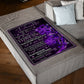Family Love You Daughter Gift Flannel Blanket For Living Room And Bedroom Styling
