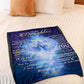 Wolf Mom To Daughter Love Gift Flannel Blanket For Soft Bed Couch And Home Comfort