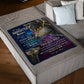 Wolf Believe In Yourself I Love You Flannel Blanket For Living Room And Bedroom Styling