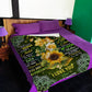 Sunflower Will Always Be The Greatest Mom Flannel Blanket For Bed Sofa And Reading Nook Decor