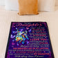 Family I Didn't Give You The Gift Of Life Mom To Daughter Purple Flannel Blanket For Relaxing At Home And Travel