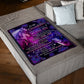 Wolf Never Forget That I Love You Mom To Daughter Flannel Blanket For Living Room And Bedroom Styling