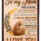 Bear My Loving Mother From Son Flannel Blanket For Bed Sofa And Reading Nook Decor