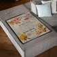 Family To My Mother For Mother Rose Letter Flannel Blanket For Living Room And Bedroom Styling