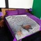 Deer My Heart Daughter Gift Flannel Blanket For Cozy Home Lounging And Gifting
