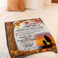 Sunset Dream Big Encouragement Mom To Daughter Flannel Blanket For Soft Bed Couch And Home Comfort