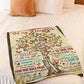 Butterfly Wherever Journey Life Mom To Daughter Flannel Blanket For Soft Bed Couch And Home Comfort