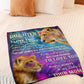 Lion Believe In Yourself Gift Lover Flannel Blanket For Living Room And Bedroom Styling