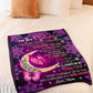 Butterfly I Am Always With You Daughter Gift Flannel Blanket For Living Room And Bedroom Styling