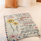 Loving Mom Family Gift Flannel Blanket For Soft Bed Couch And Home Comfort