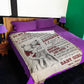 Family I'll Always Be With You Flannel Blanket For Bed Sofa And Reading Nook Decor