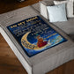 Family I Am Always With You Flannel Blanket For Living Room And Bedroom Styling