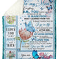 Butterfly To My Mom You Are The World To Me Flannel Blanket For Soft Bed Couch And Home Comfort