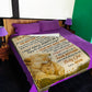 Lion Comforting Home Message Daughter Gift Flannel Blanket For Bed Sofa And Reading Nook Decor