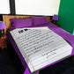 Dear Mom Letter Flannel Blanket For Bed Sofa And Reading Nook Decor